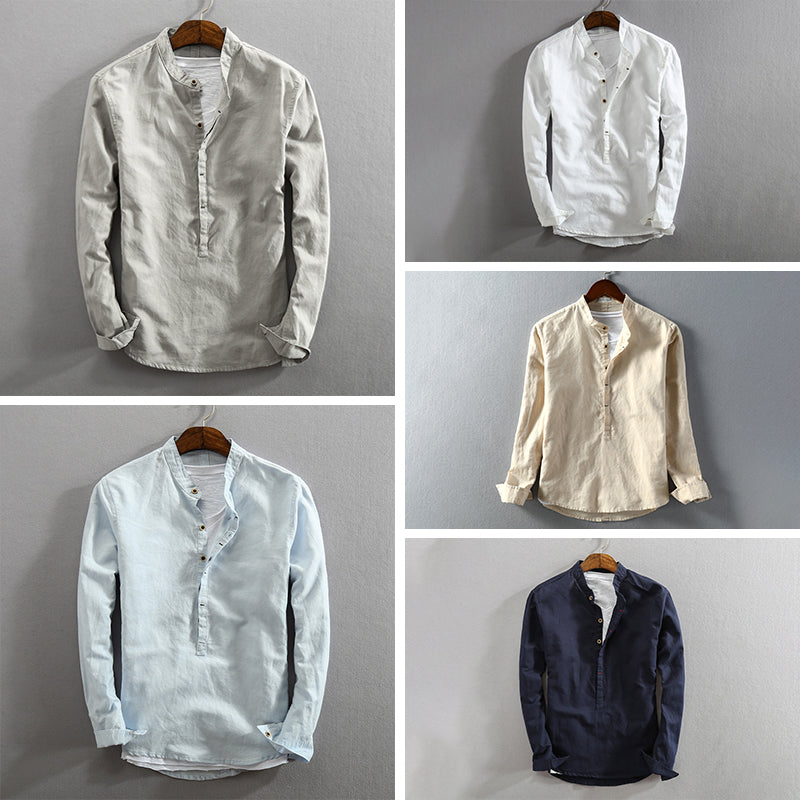 Frank Hardy Retro Linen Shirt