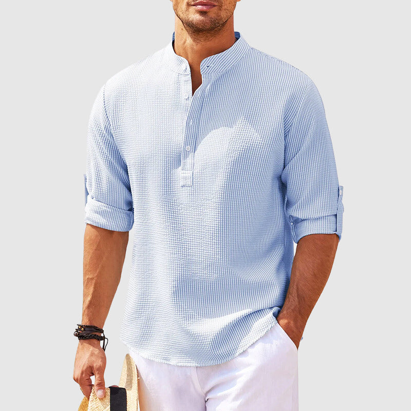 Frank Hardy Signature Henley Shirt