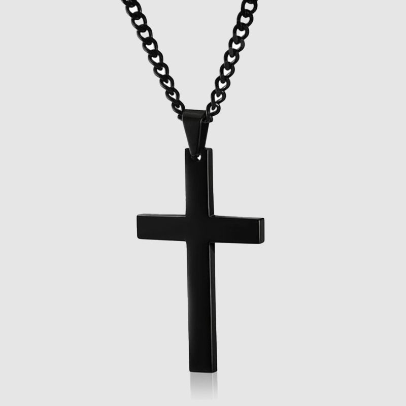 Frank Hardy Signature Metal Cross Necklace