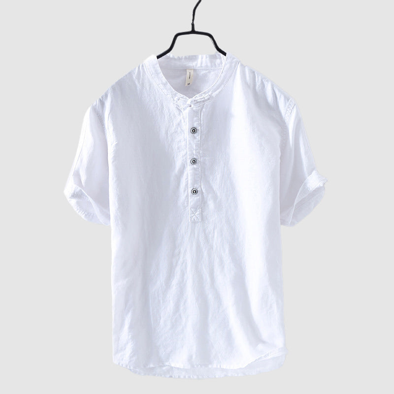 Frank Hardy Toscana Cotton-Linen Shirt