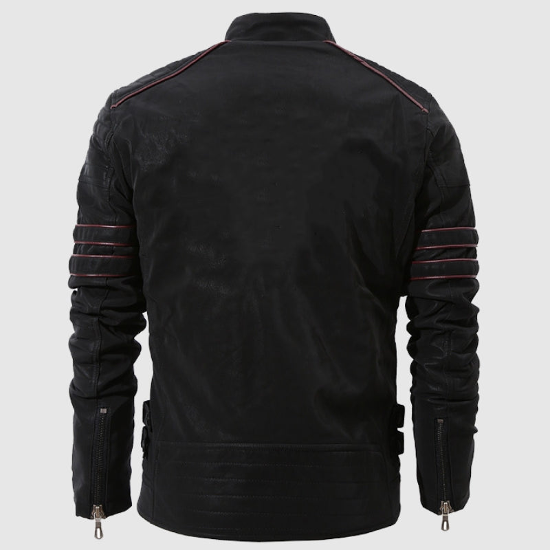 Frank Hardy Velvet Leather Jacket