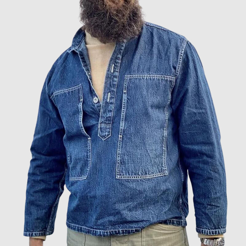 Frank Hardy Vintage Blue Collar Jacket