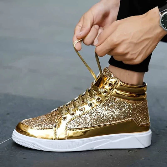 Jack - glitter shoes for men