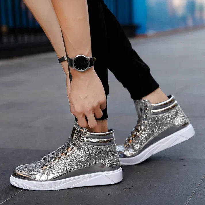 Jack - glitter shoes for men