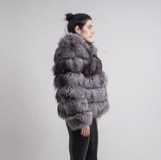 Dacy™ - Elegant Faux Fur Coat