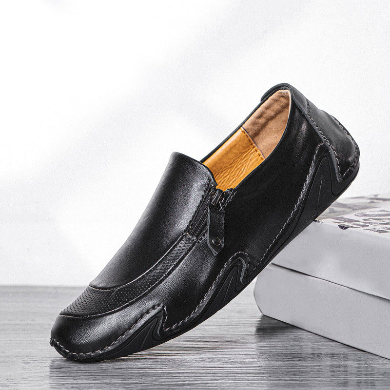 Grand Prix Genuine Leather Loafers