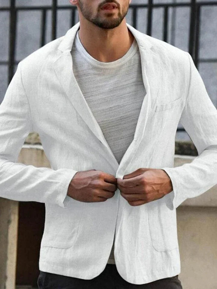 Modern - linen jacket for the trend-conscious man