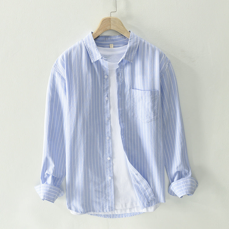 Henri L'Éclatant Acadia Striped Shirt