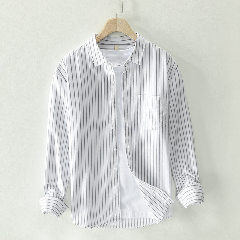 Henri L'Éclatant Acadia Striped Shirt