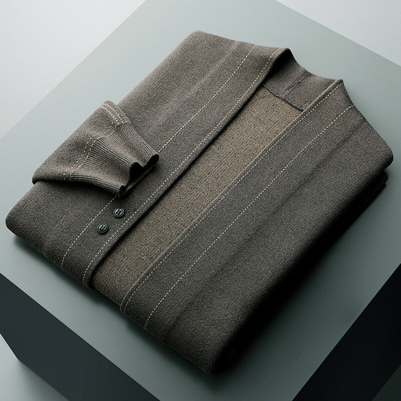 Henri L'Éclatant Wool Weaver Cardigan