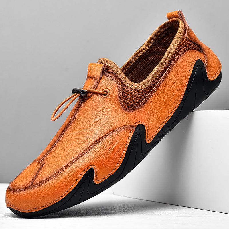 Hermes Genuine Leather Loafers