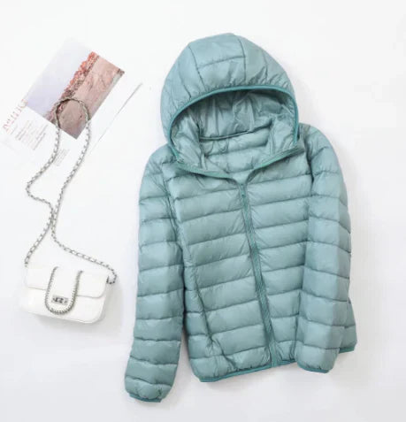 Ultralight quilted jacket - marina