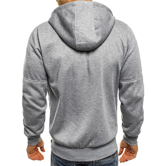 Jacks - men's sweatshirt with hood and zip