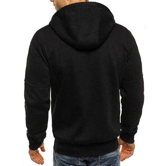 Jacks - men's sweatshirt with hood and zip