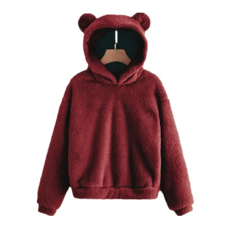 Stylish bear hoodie - janelle