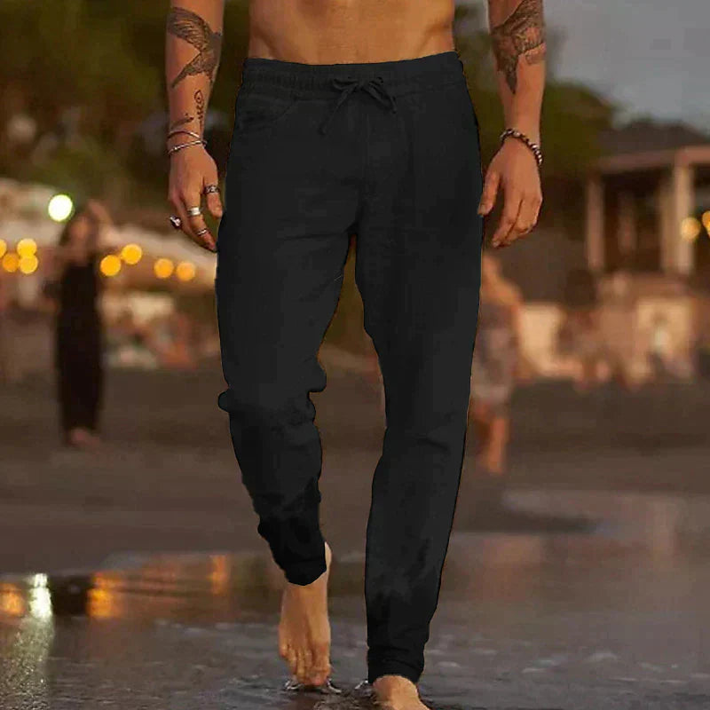 Casual linen pants for men - jaxx