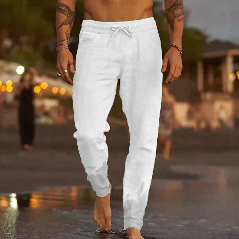 Casual linen pants for men - jaxx