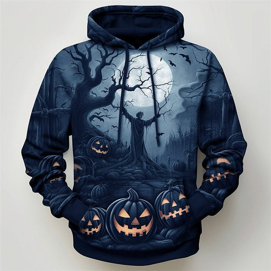 Jack-O'-Lantern Spooky Hoodie