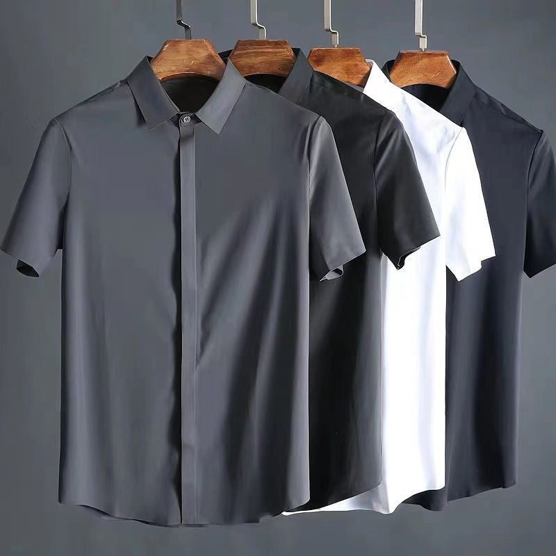 James Short Sleeve Dress Shirt