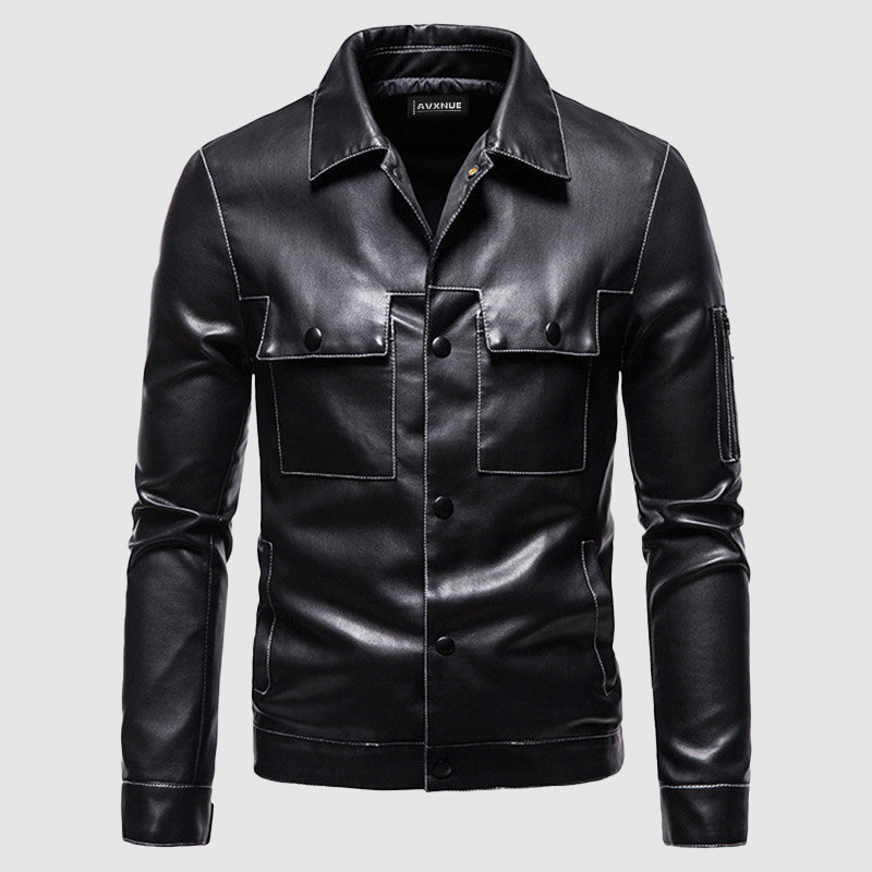 James Spring Leather Jacket