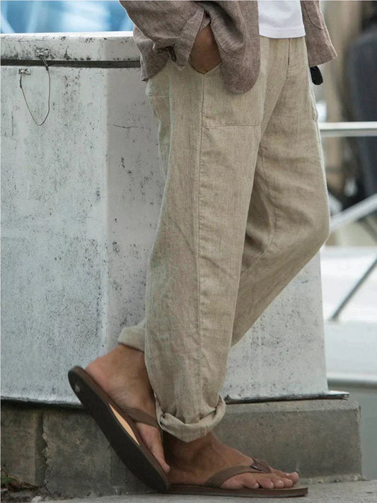 Jaxen - linen trousers for men