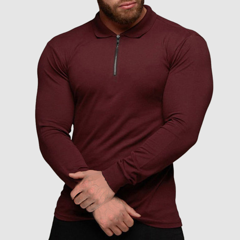 Jay Long Sleeve Polo Shirt