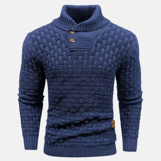 Essential - knitted men's jumper - soft & versatile