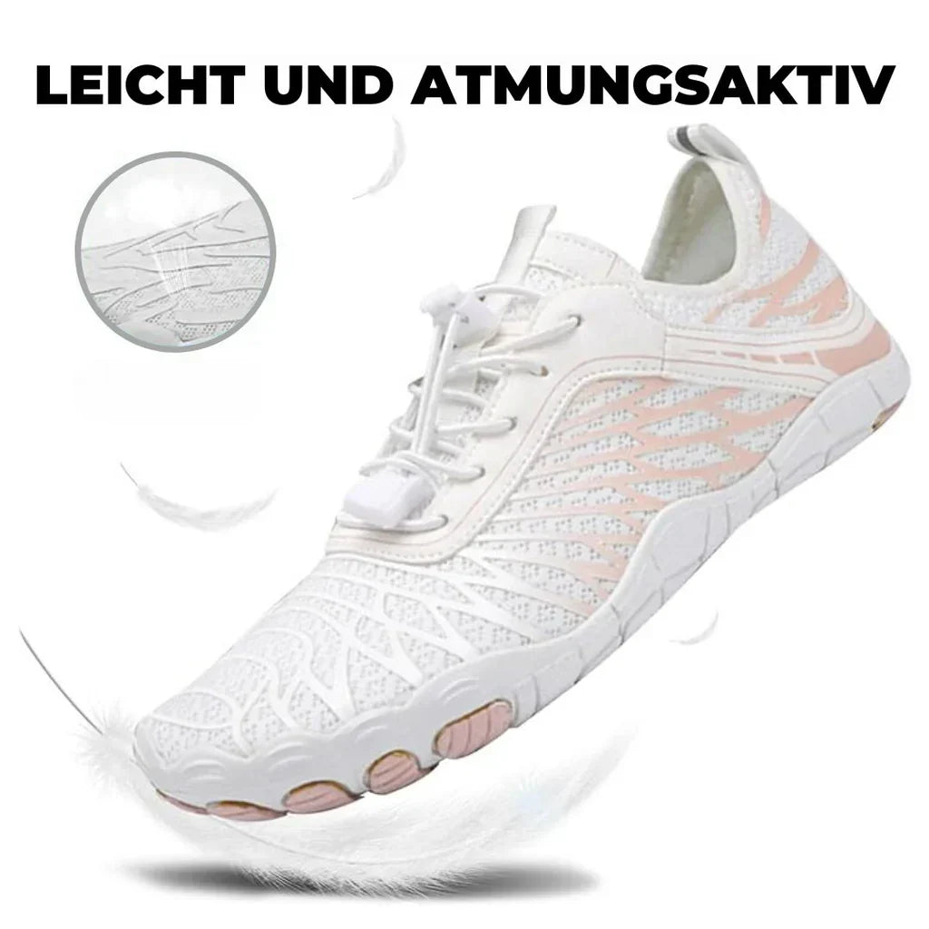 Orthopedic lightweight barefoot running shoes