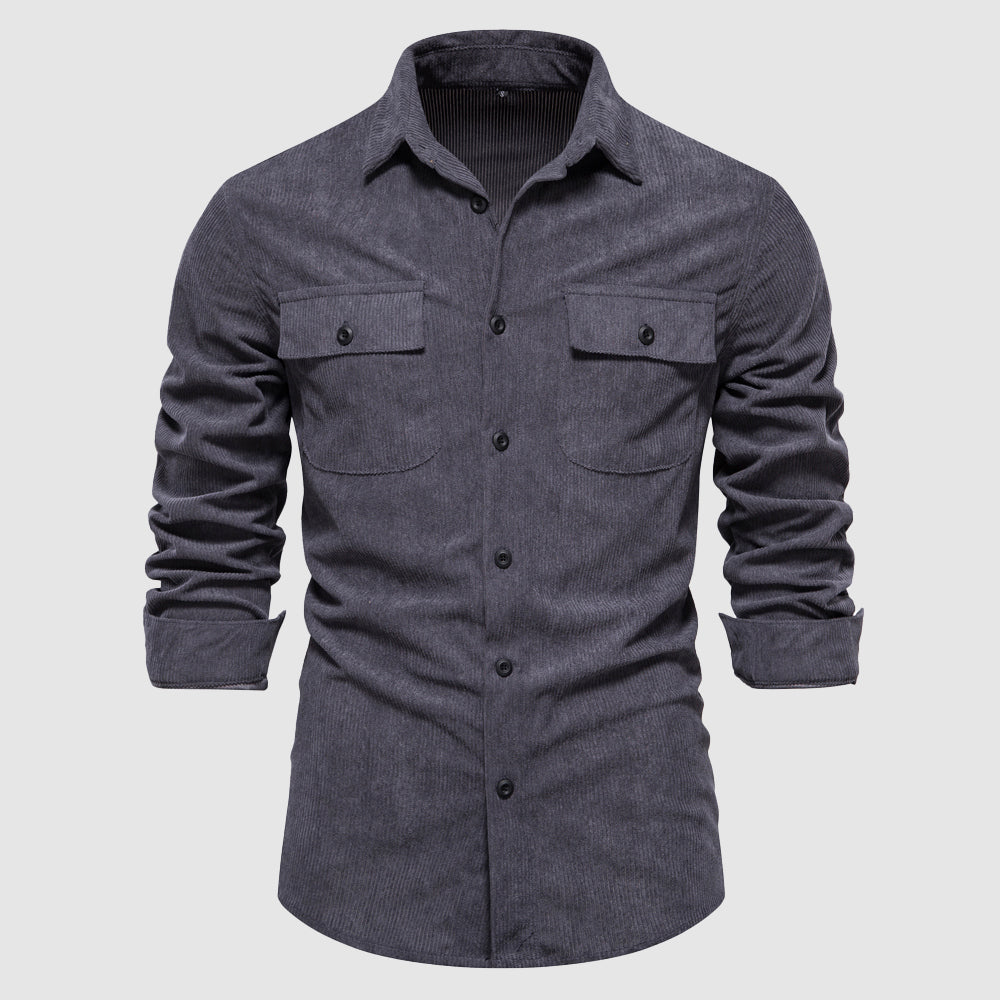 Liberty Corduroy Military Shirt