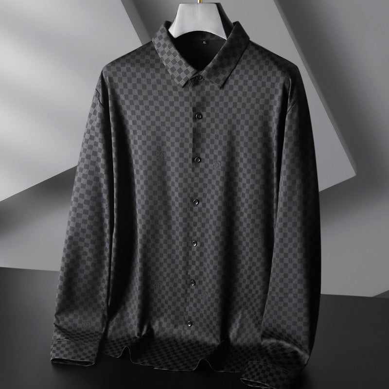 Louis Martin Stately Gingham Shirt