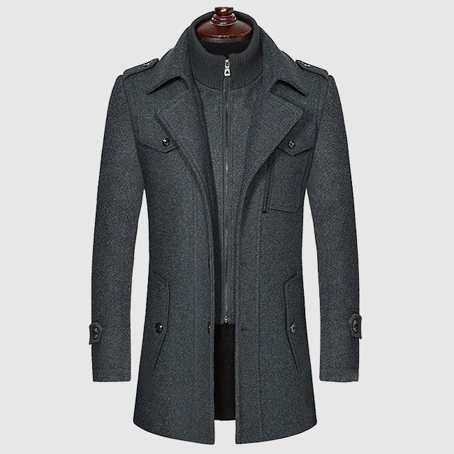 Louis Martin Verdant Wool Blends Coat