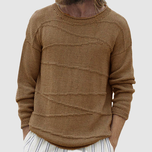 Lyon Fall Vintage Knit Sweater