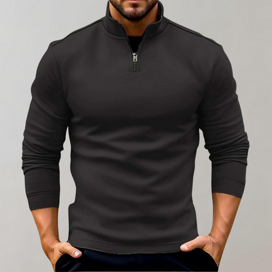 Men's zip-up sweater - kyler