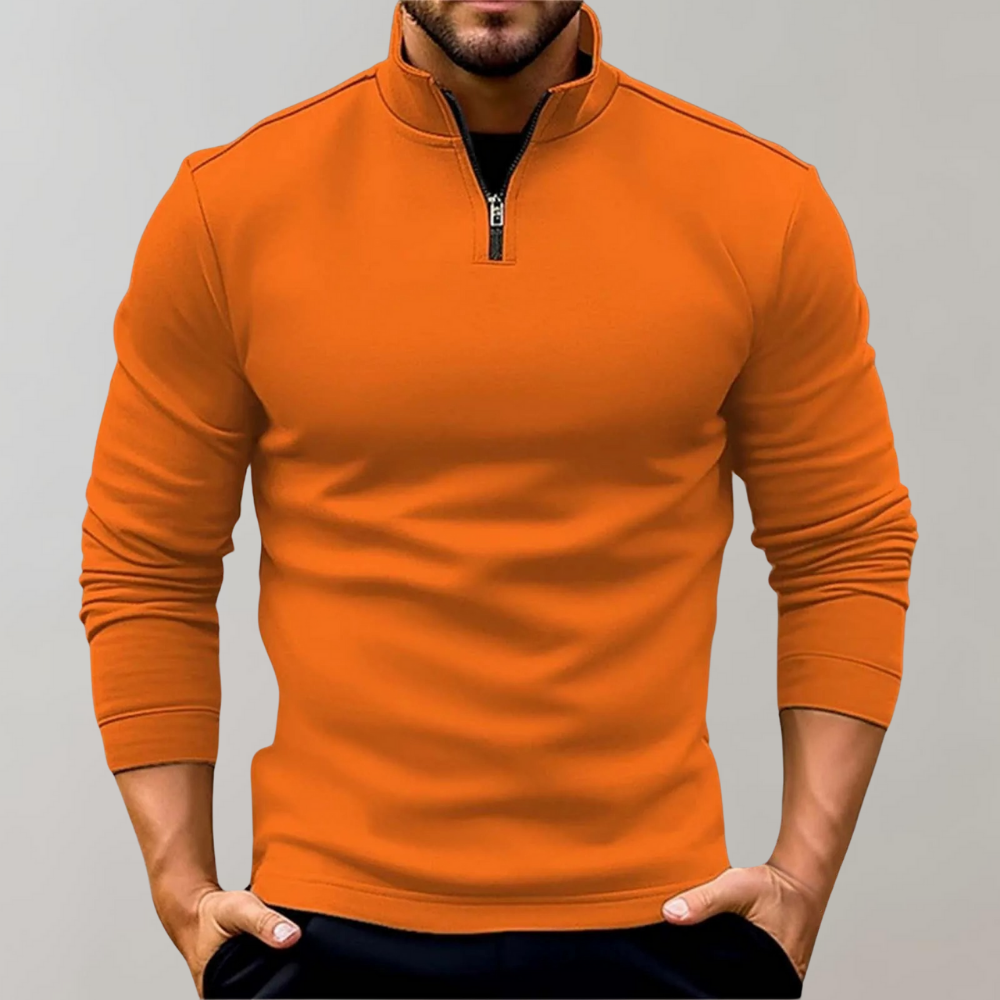 Men's zip-up sweater - kyler