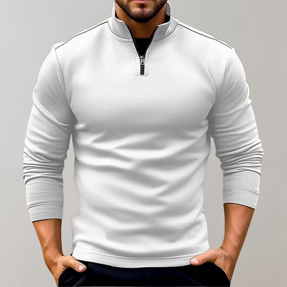 Men's zip-up sweater - kyler