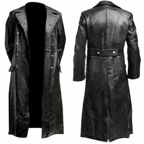 Chandler - leather coat