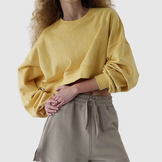 Malin Tassou Serene Cropped Sweatshirt