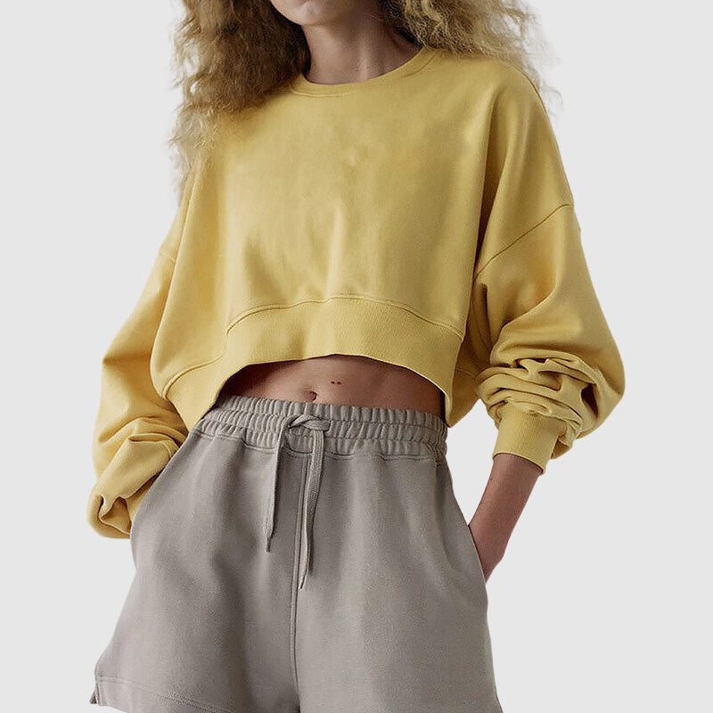 Malin Tassou Serene Cropped Sweatshirt