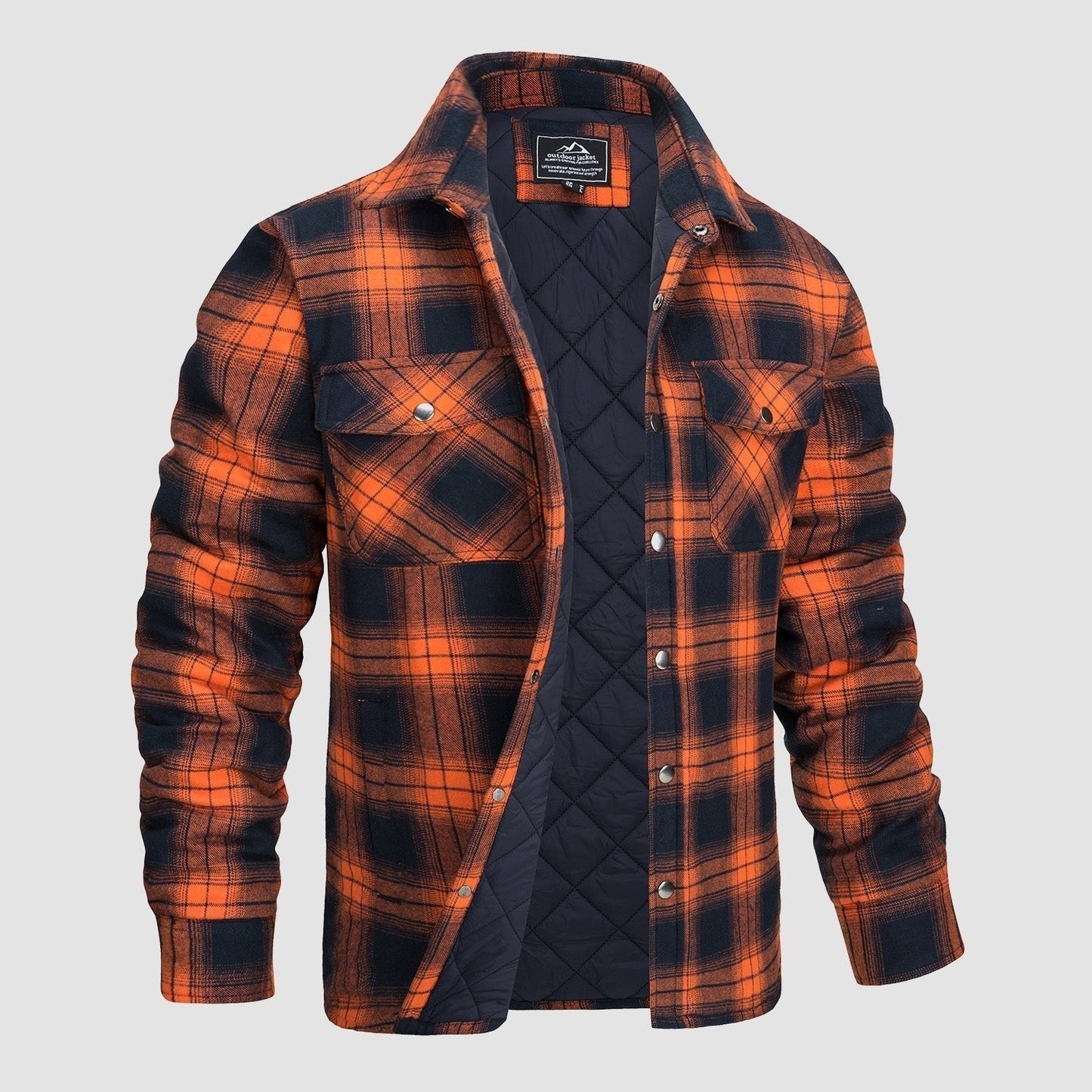 Kelvin - Thick Flannel Shirt - Casual - Timeless Style - Everyday Wear