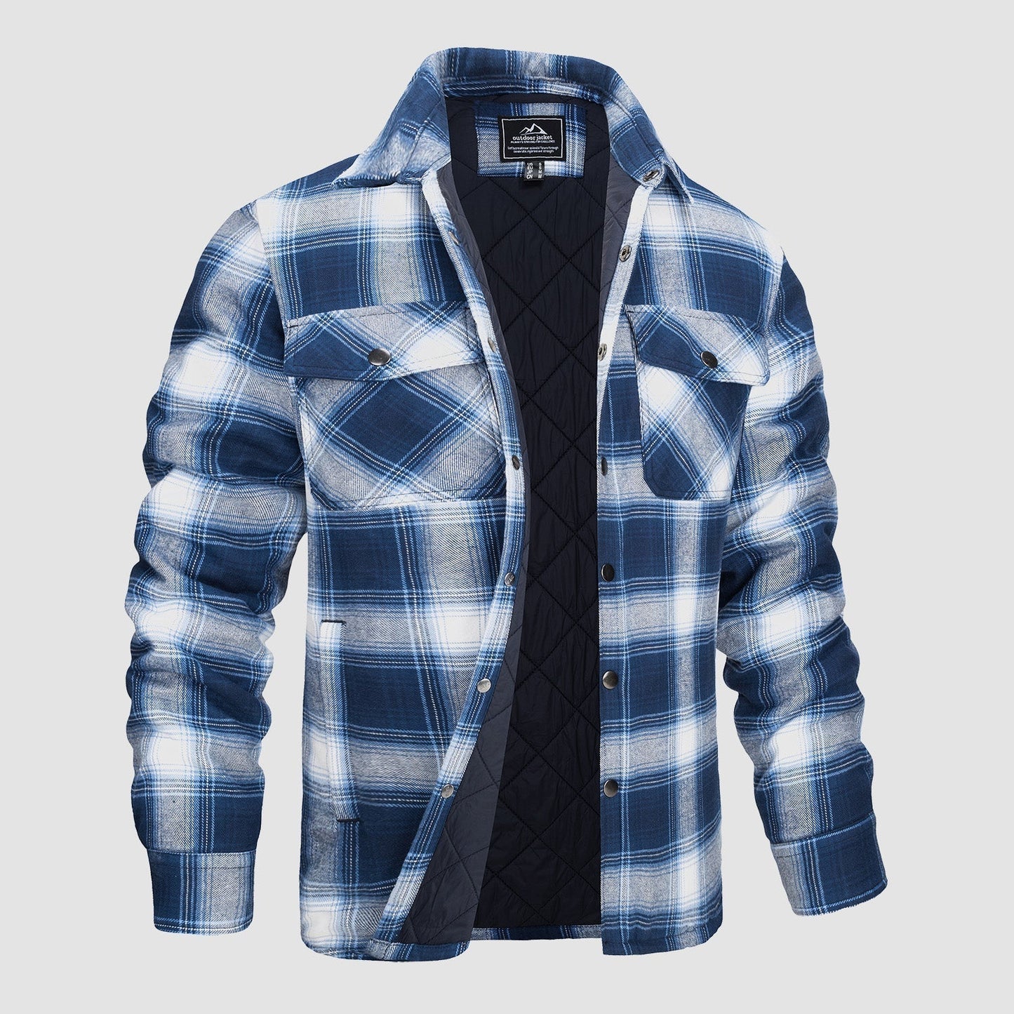 Kelvin - Thick Flannel Shirt - Casual - Timeless Style - Everyday Wear