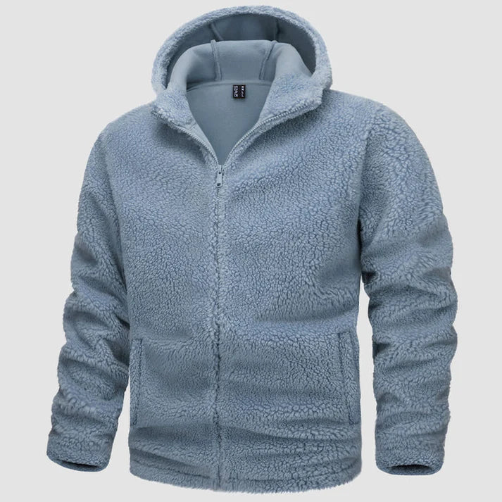 Roland - men's hooded fleece jacket