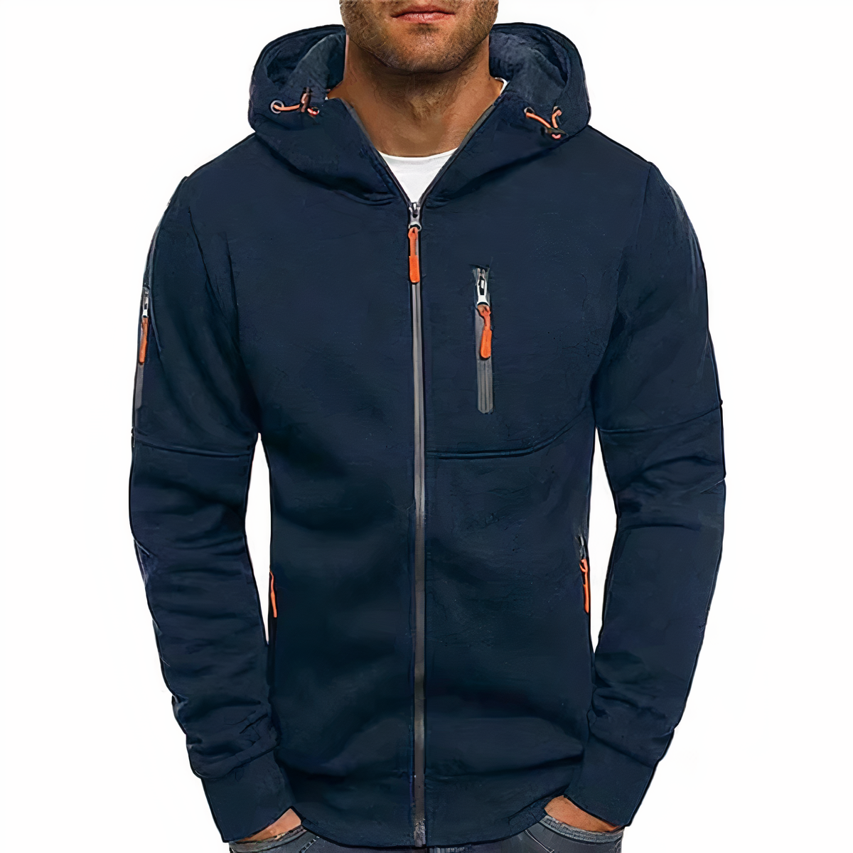 Zipper hoodie - nathan