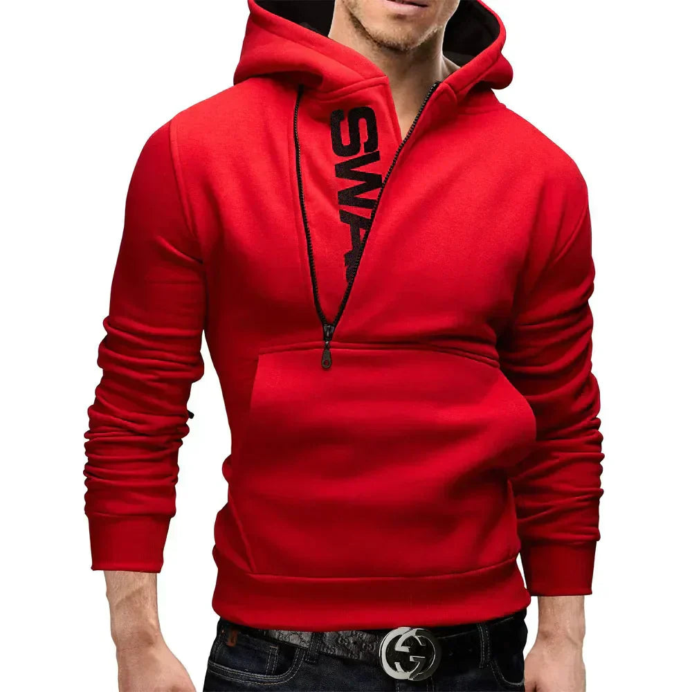 Stylish hoodie with side zip - neil