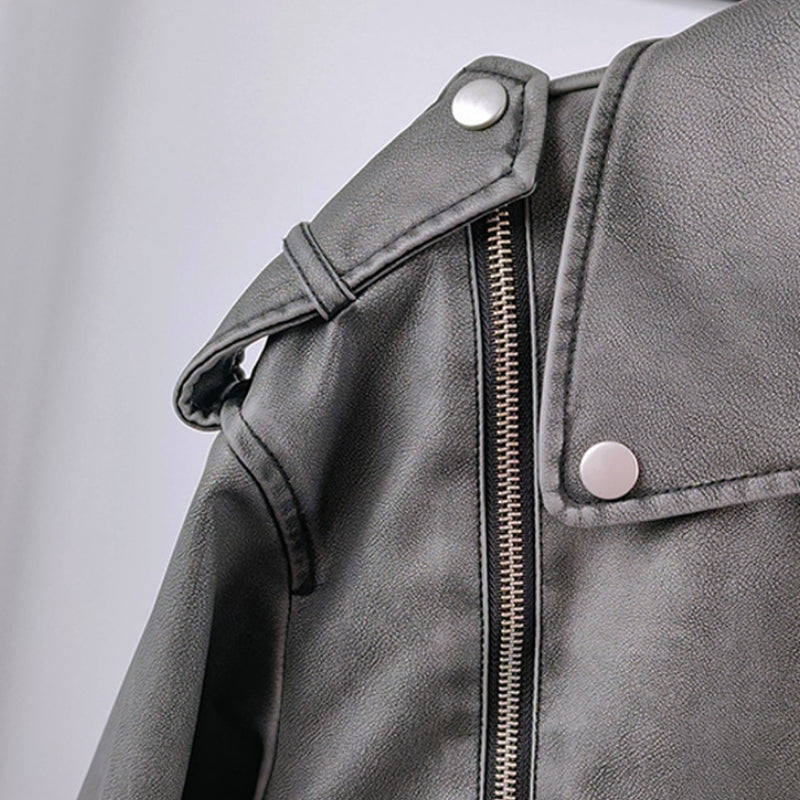 Nelly Midnight Leather Jacket