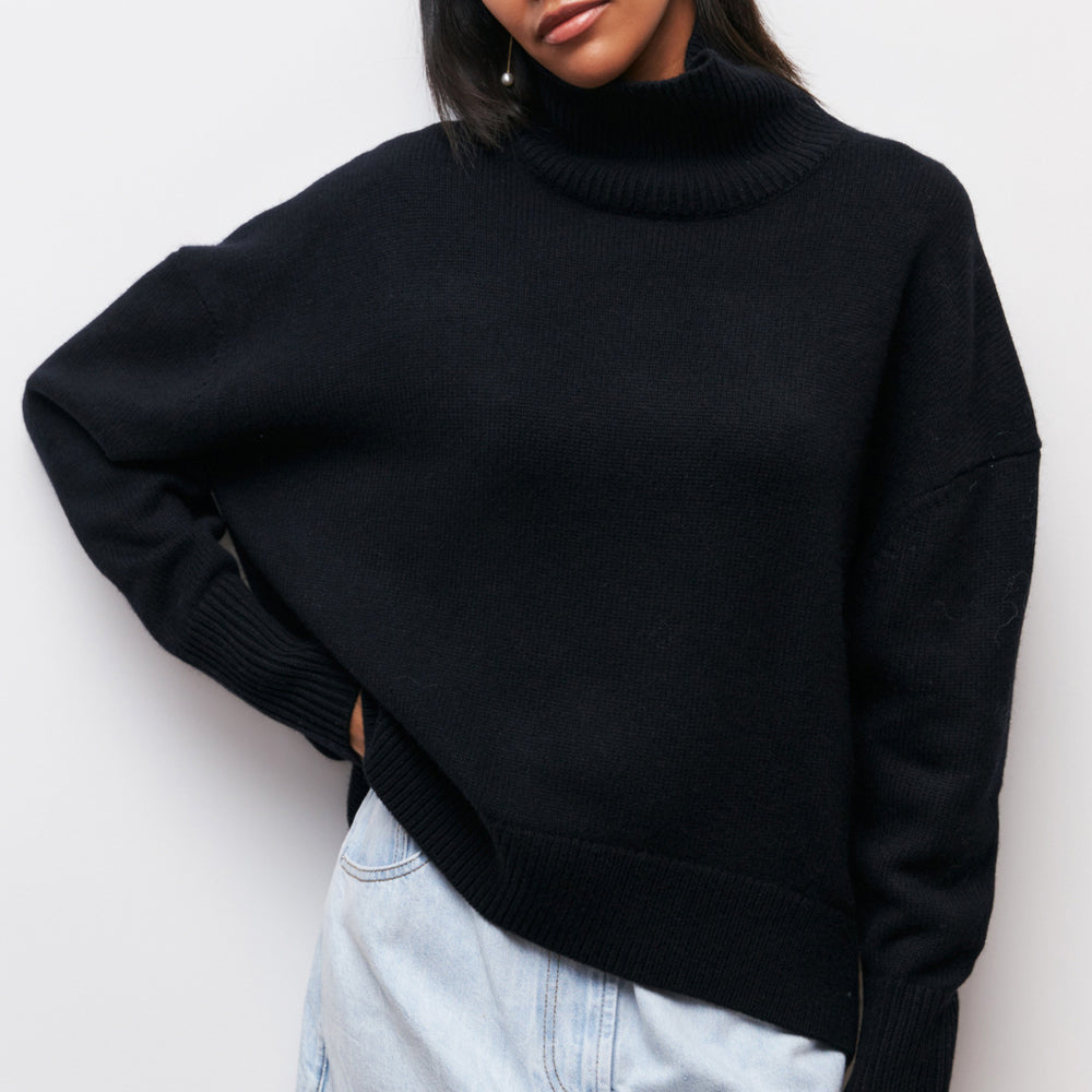 Paris Cozy Turtleneck Sweater