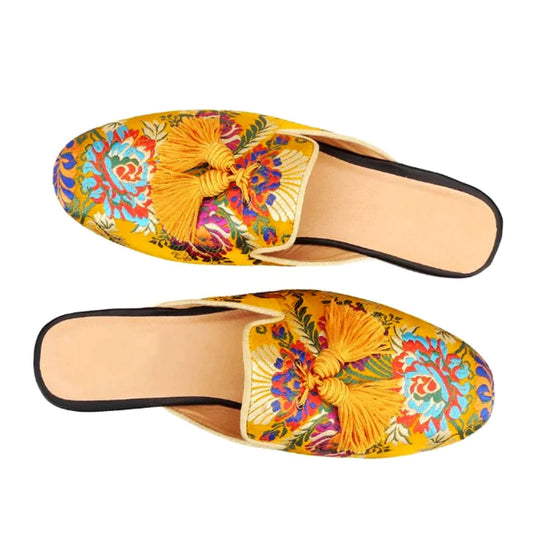 Portofino Flamboyant Slip On Mules