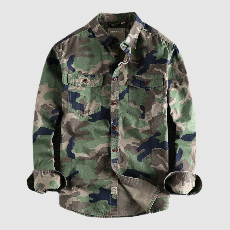 Predator Camouflage Long-Sleeve Shirt