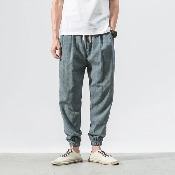 Vintage linen trousers - andreas