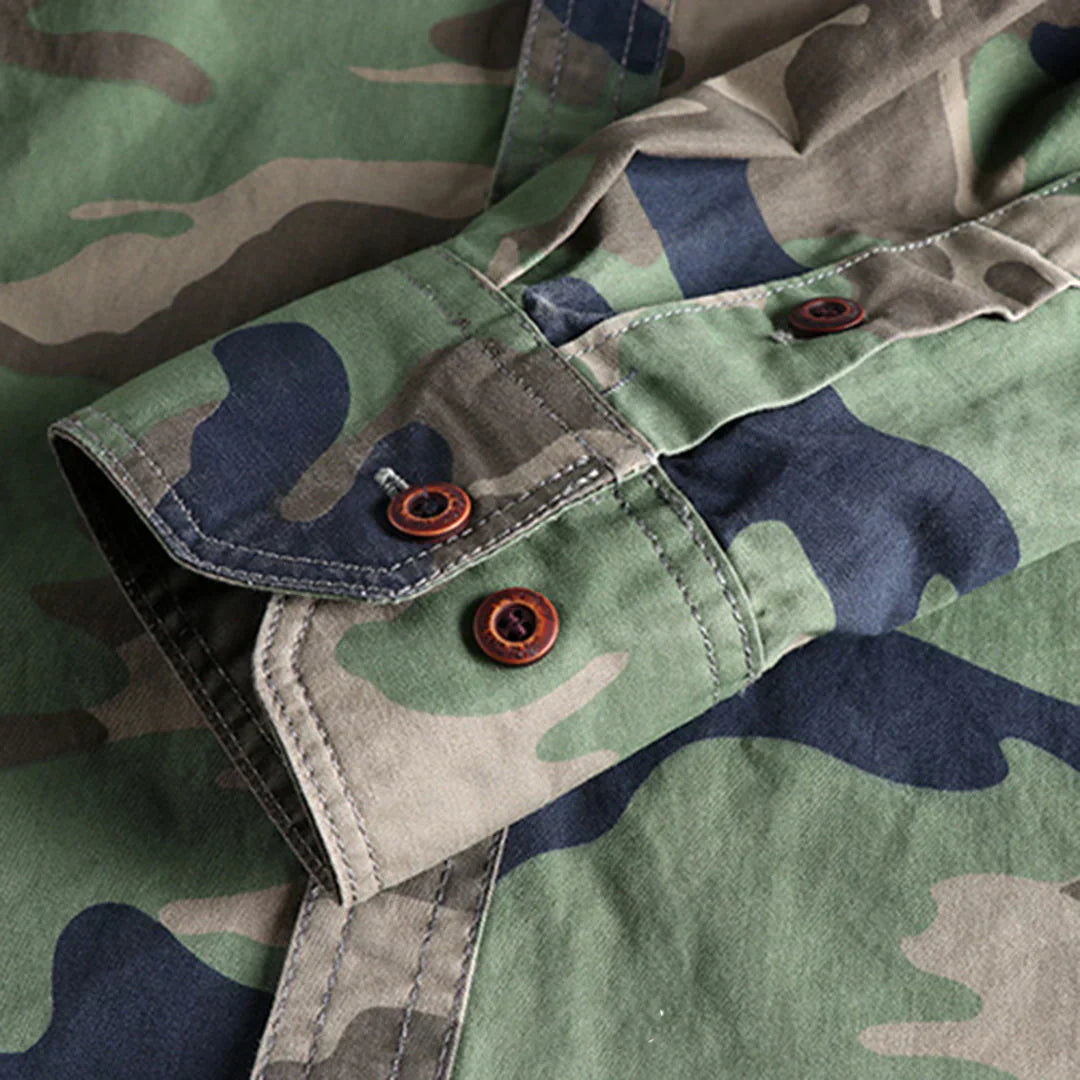 Abel – Military Camouflage Summer Shirt for Men