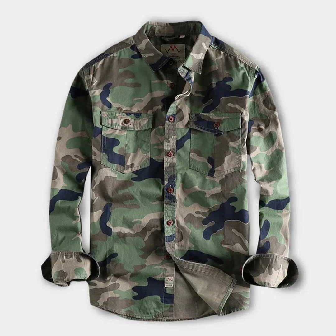 Abel – Military Camouflage Summer Shirt for Men